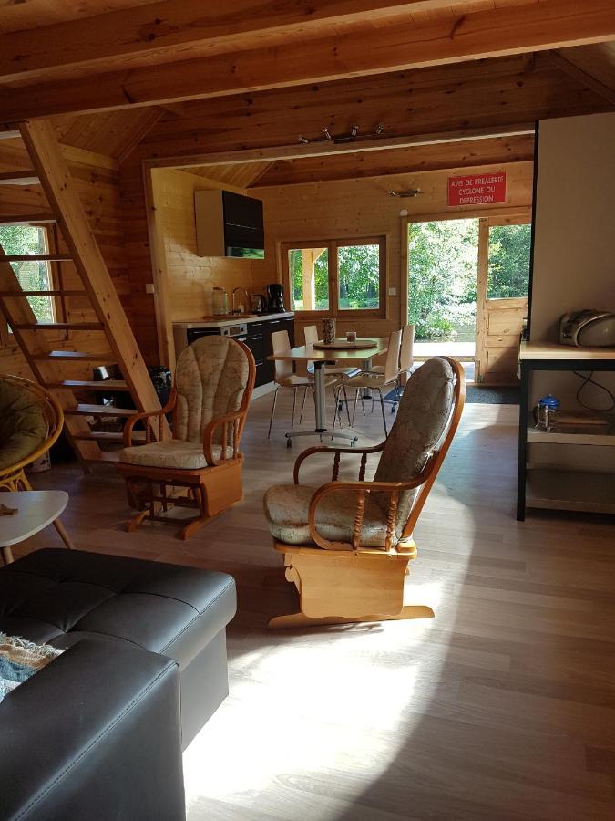 Insolite Chalet De Peche Serenite - Bien Etre Ban-sur-Meurthe-Clefcy المظهر الخارجي الصورة