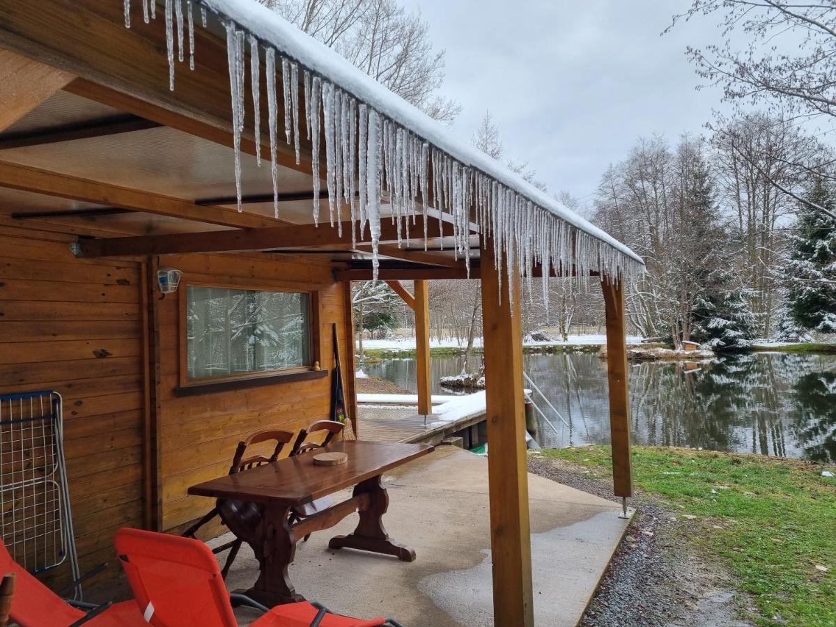 Insolite Chalet De Peche Serenite - Bien Etre Ban-sur-Meurthe-Clefcy المظهر الخارجي الصورة
